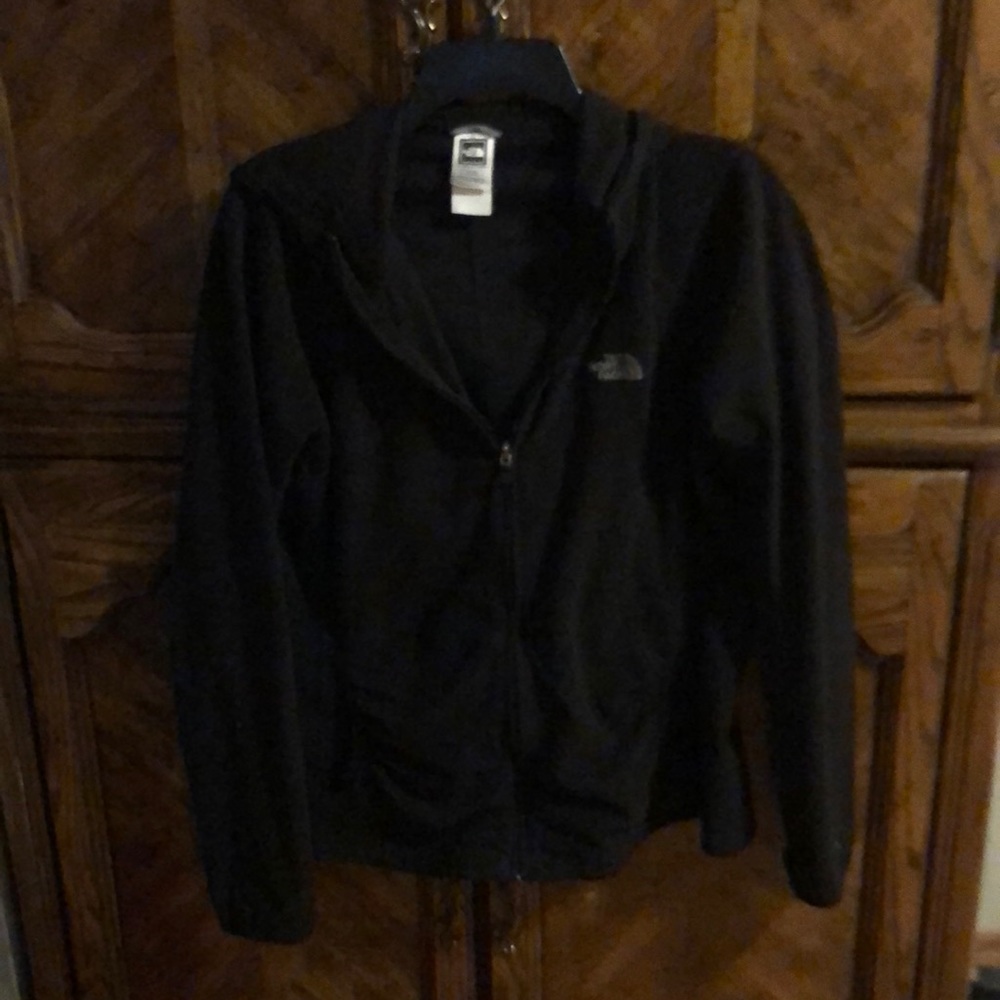 Women’s North face XL hooded jacket